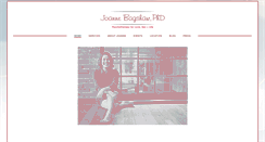 Desktop Screenshot of joannebagshaw.com